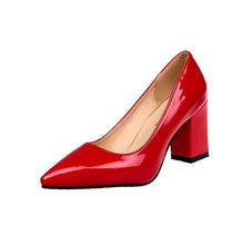 Load image into Gallery viewer, 2020 Women&#39;s High Heels Sexy Bride Party mid Heel Pointed toe Shallow mouth High Heel Shoes Women shoes big size 35-43
