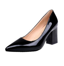 Load image into Gallery viewer, 2020 Women&#39;s High Heels Sexy Bride Party mid Heel Pointed toe Shallow mouth High Heel Shoes Women shoes big size 35-43

